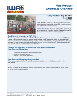 2018 New Product Showcase Entry Form - Page 3