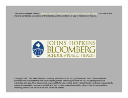Lecture 7: Commonly applied structural models with latent variables