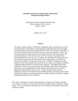 According to Tang and Wang (2004), aggregate labour