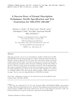 A Success Story of Formal Description Techniques: Estelle