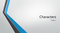 Characters