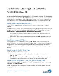 On question 5, you must explain how your district will monitor