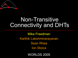 PPT - Sean Rhea