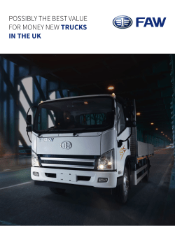 possibly the best value for money new trucks in the uk