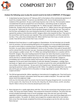Analyze the following cases to play the second