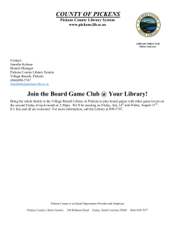 Join the Board Game Club at Your Library!