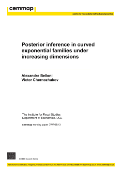 Posterior inference in curved exponential families under