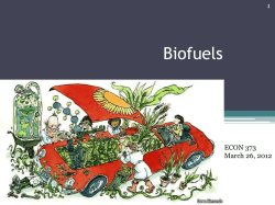 Biofuels - u.arizona.edu