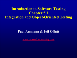 Grammar Integration Testing