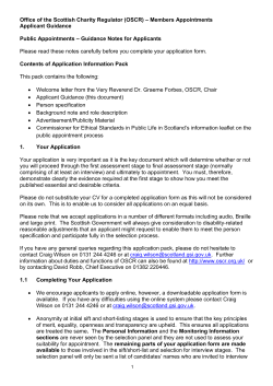 Application Pack - Scottish Government