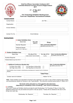 Company Details - CFOA CONFERENCE 2017