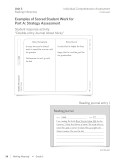 Strategy Assessment
