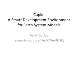 Cupid as a Framework Specific Modeling Language