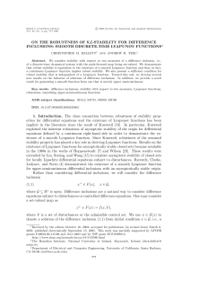 On the Robustness of KL-stability for Difference Inclusions