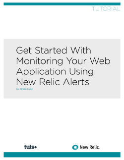 Get Started With Monitoring Your Web Application Using New Relic