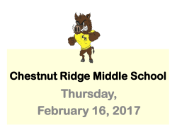 Chestnut Ridge Middle School