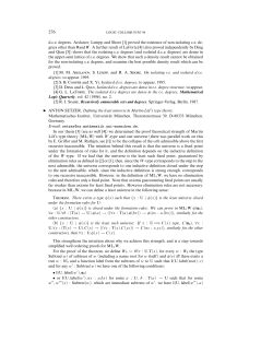 d.c.e. degrees. Arslanov, Lempp and Shore [1] proved the existence