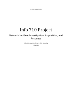 Info 710 Project - Personal Web Page