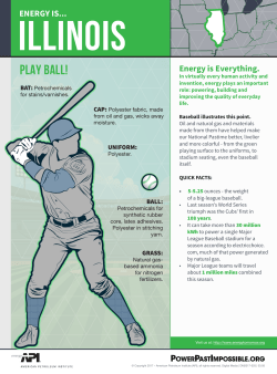 PLAY BALL! - Energy Tomorrow