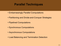 Parallel Techniques