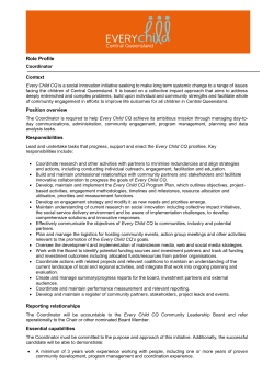 Role Profile