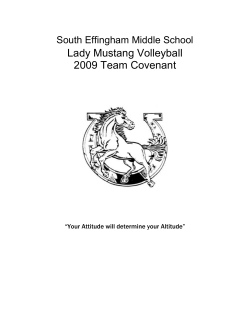 Lady Mustang Softball - effinghamschools.com