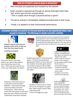 This is usually done through a physical activity or game.