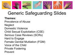 Domestic Violence and Abuse - Coventry and Rugby Clinical