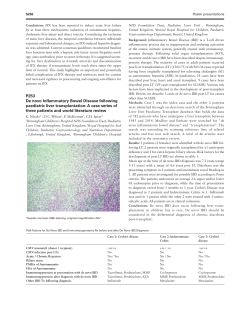 P253 De novo Inflammatory Bowel Disease following paediatric liver