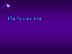 Chi Square