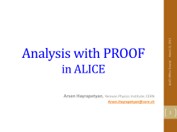 alice/data - CERN Indico