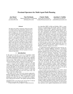 Proximal Operators for Multi