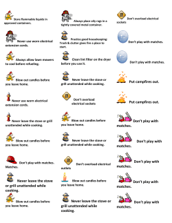 Put campfires out. Put campfires out. Don`t play with matches. Don`t