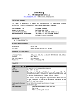DOC - Setu Garg`s Homepage
