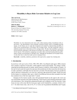 Mixability is Bayes Risk Curvature Relative to Log Loss