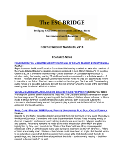 March 28, 2014 - Educational Service Center of Cuyahoga County