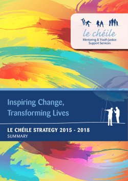 Inspiring Change, Transforming Lives
