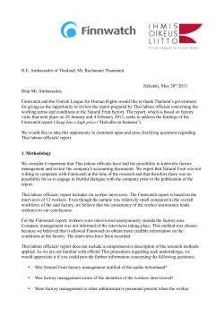 HE Ambassador of Thailand, Mr. Rachanant Thananant