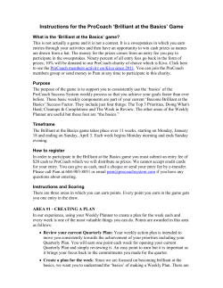 Quick Start Game Rules