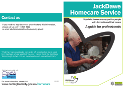 JackDawe Homecare Service