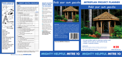 Build your own gazebo Build your own gazebo