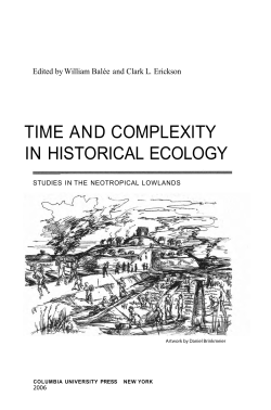 Time, Complexity, and Historical Ecology
