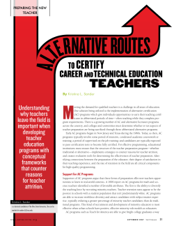 Understanding why teachers leave the field is important when