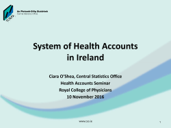 Overview of Published SHA Data and possible Further