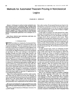 Methods for Automated Theorem Proving in Nonclassical Logics