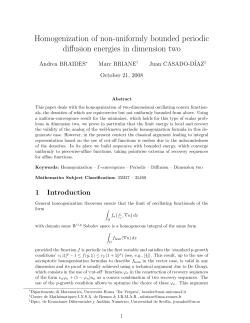Homogenization of non-uniformly bounded periodic diffusion