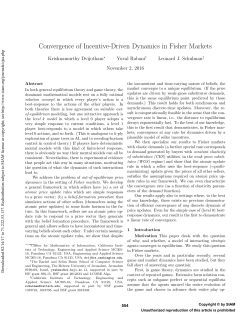 Convergence of Incentive-Driven Dynamics in
