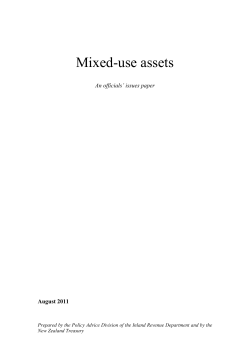 Mixed-use assets - Policy Advice Division