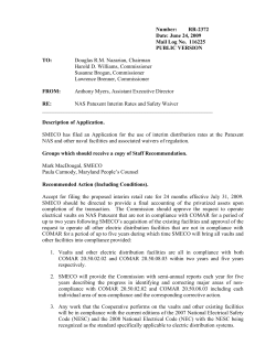 Mail Log No. 116225 - Maryland Public Service Commission