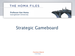 Homa`s variant: Strategic Game Board